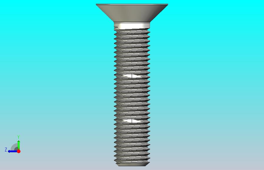 M3 ISO 10642标准内六角沉头螺钉- M20