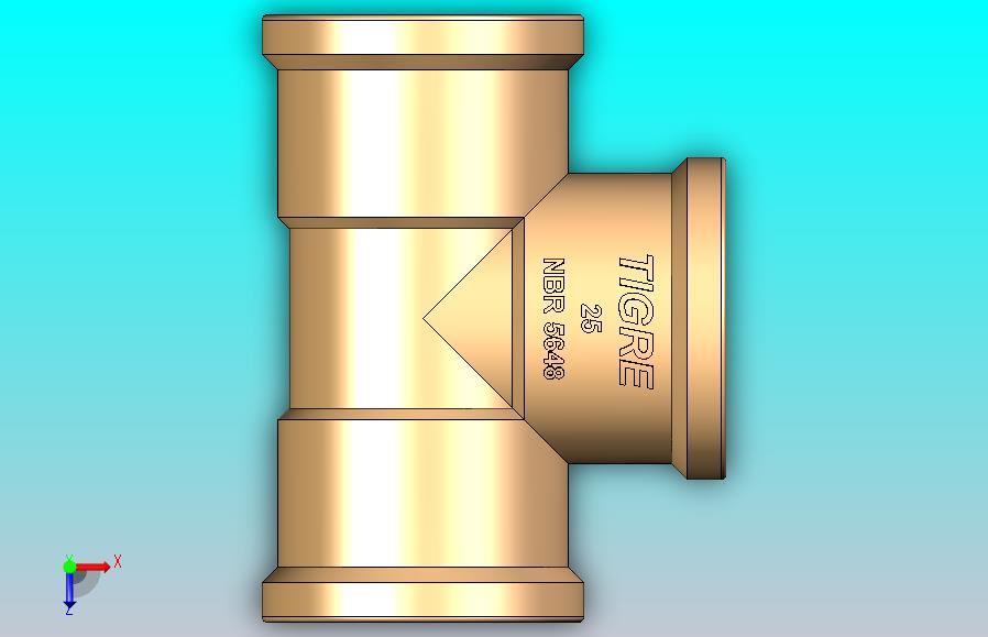 T 25毫米(聚氯乙烯)三通
