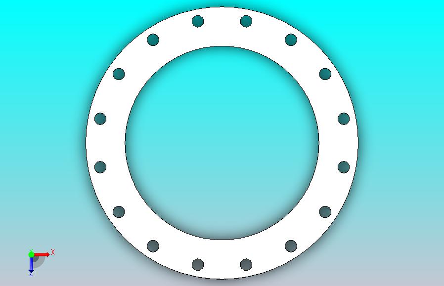 法兰，DIN EN 1092-1，标准01，PN 10，DN 10 - DN 500