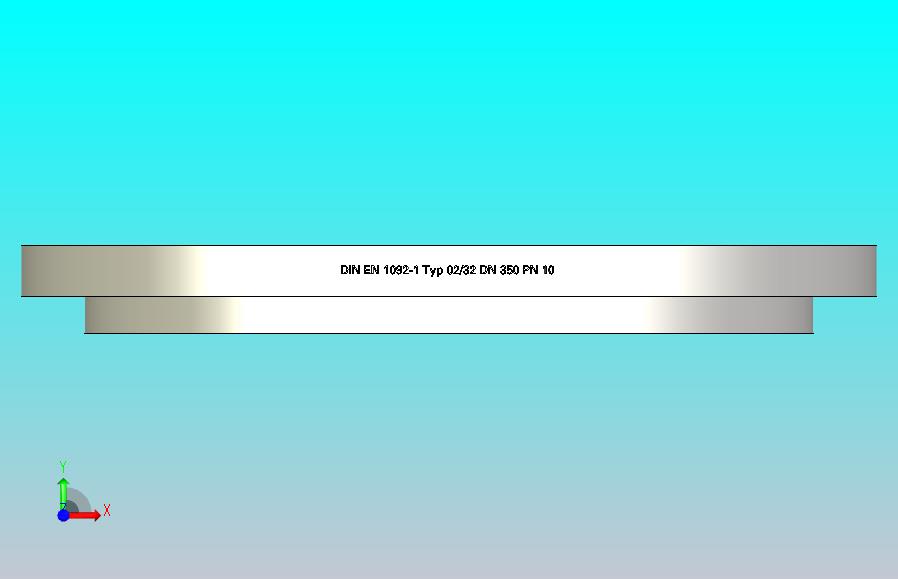 法兰，DIN EN 1092-1，标准02-32，PN 10，DN 10 - DN 500