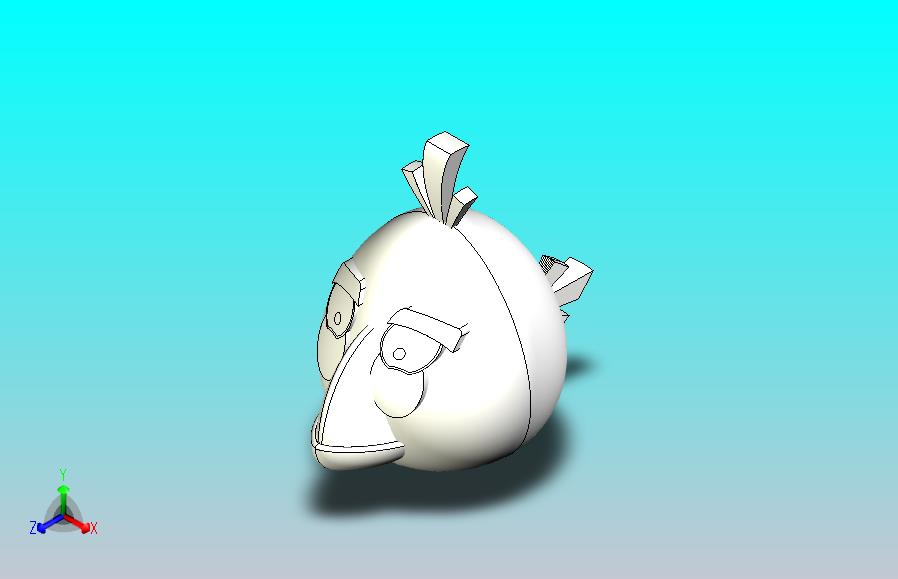 愤怒的小鸟(白色)