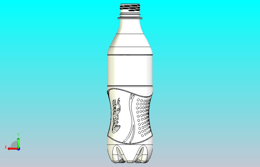 可口可乐瓶Solidworks