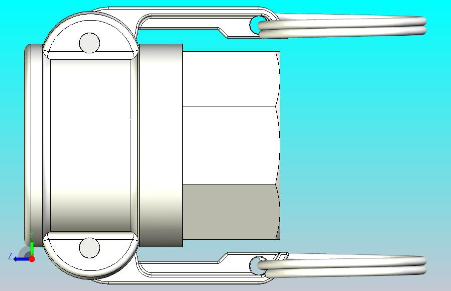 快速接头KAMLOK 633 D连接器-内螺纹1英寸NPT
