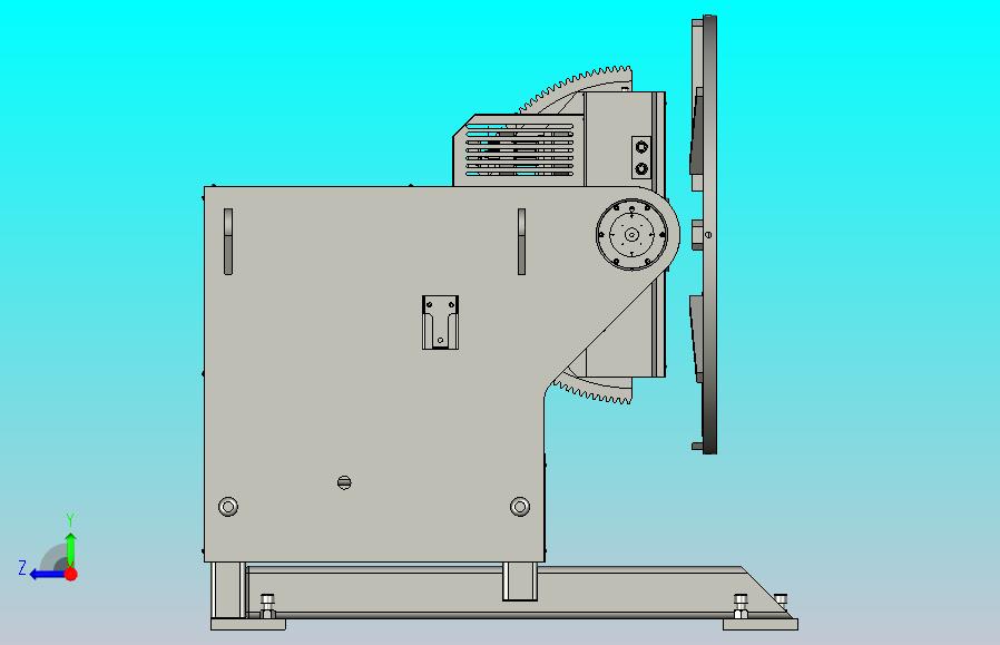 1吨变位机3D模型