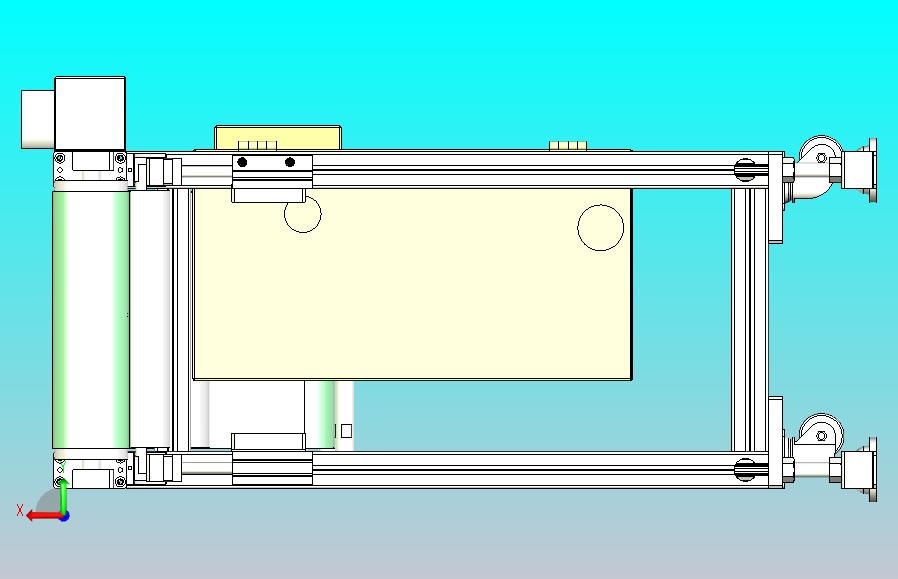 2M皮带传送线3D模型、
