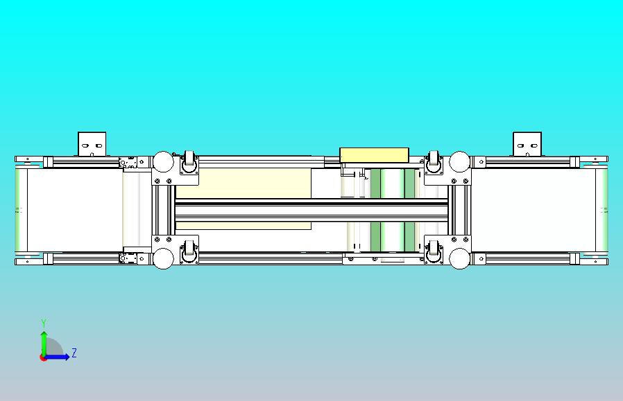 2M皮带传送线3D模型、