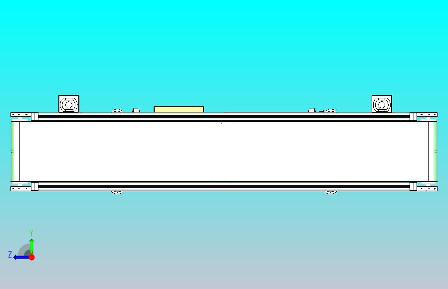 2M皮带传送线3D模型、