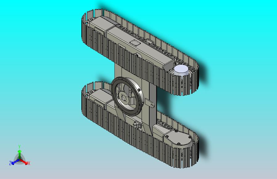 6T履带底盘3D数模