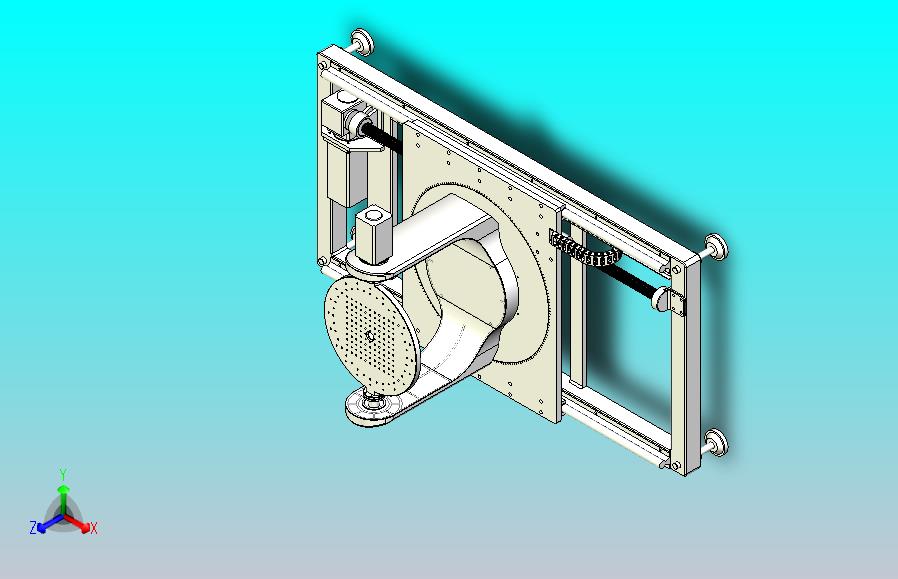 3轴转台3D数模