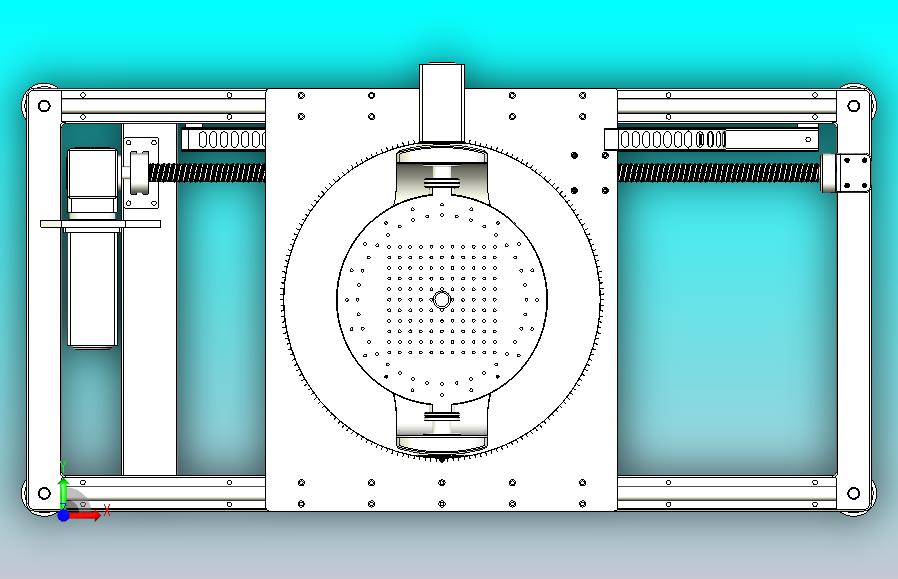 3轴转台3D数模