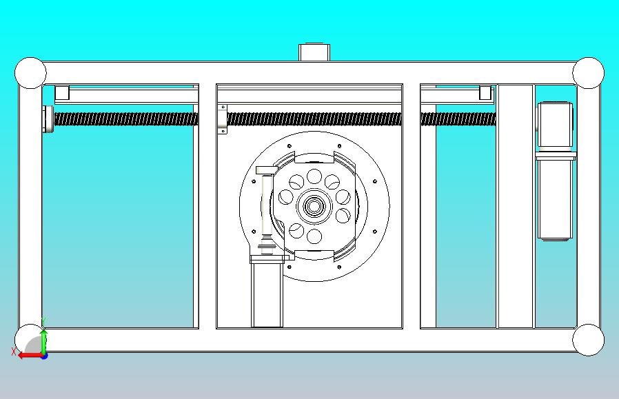3轴转台3D数模