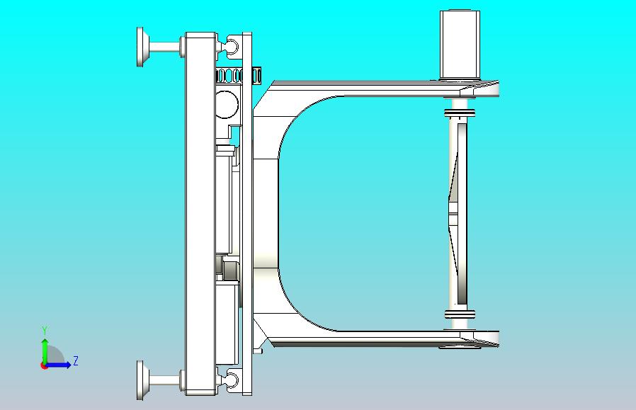 3轴转台3D数模