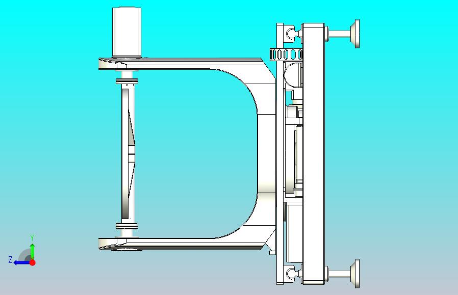 3轴转台3D数模