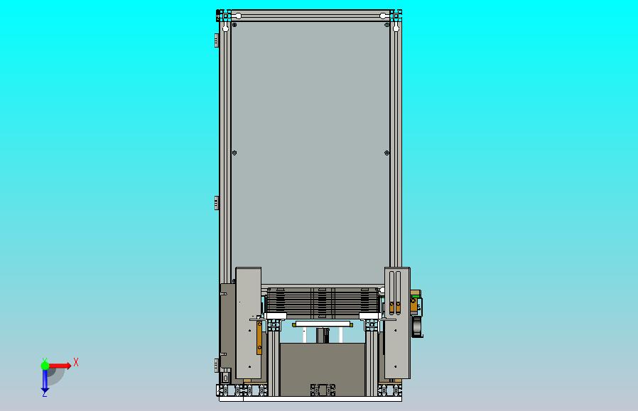 一款tray自动上料机3D图纸