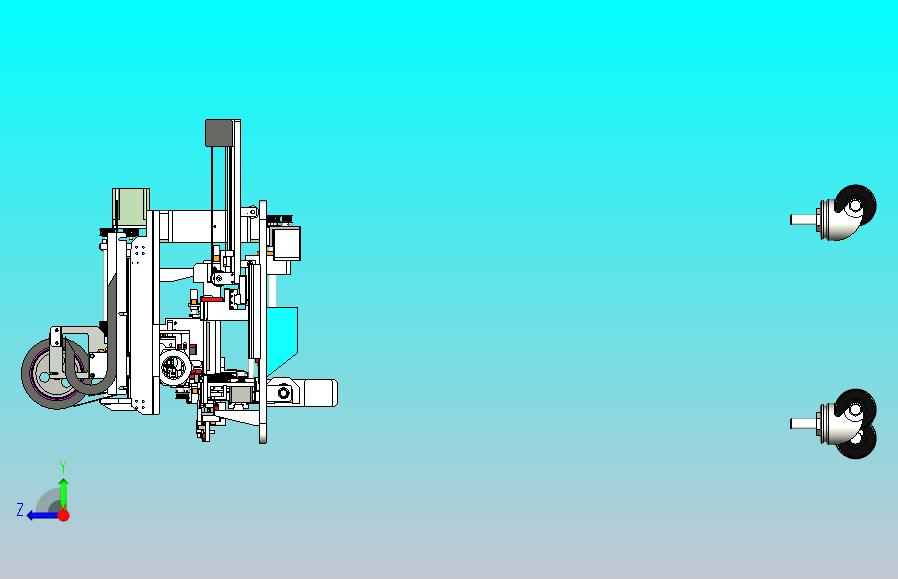 一款SMT自动接料带机3D图纸