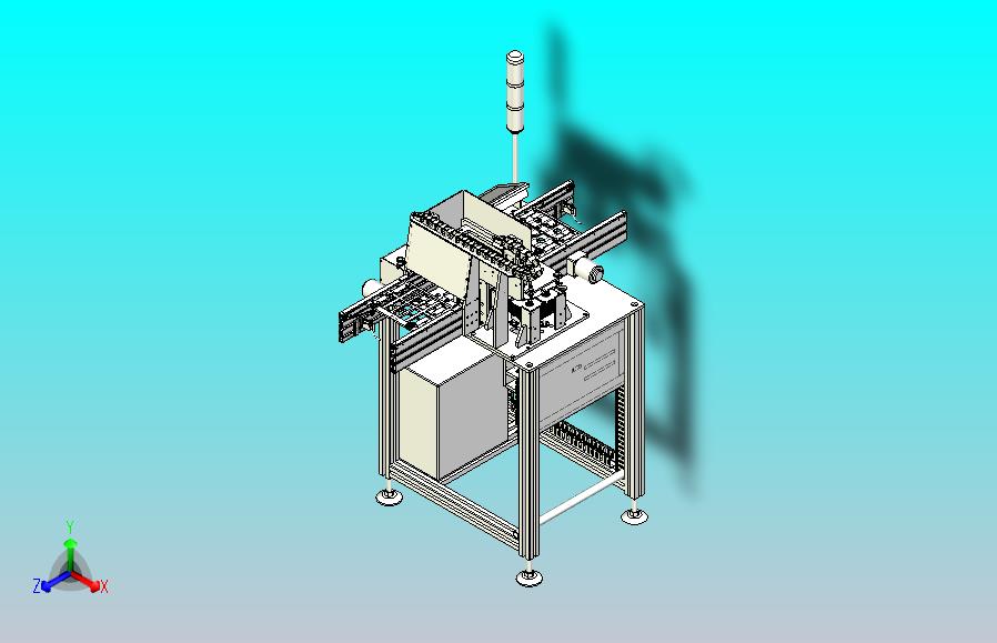 一款PCB自动放置机3D图纸