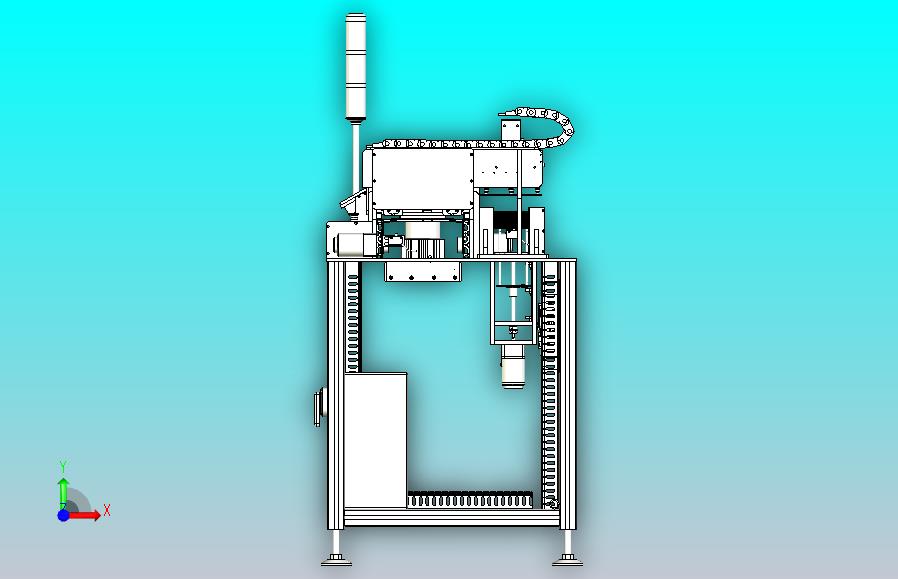 一款PCB自动放置机3D图纸