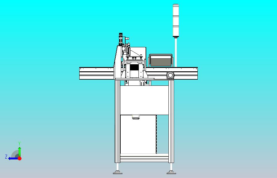 一款PCB自动放置机3D图纸