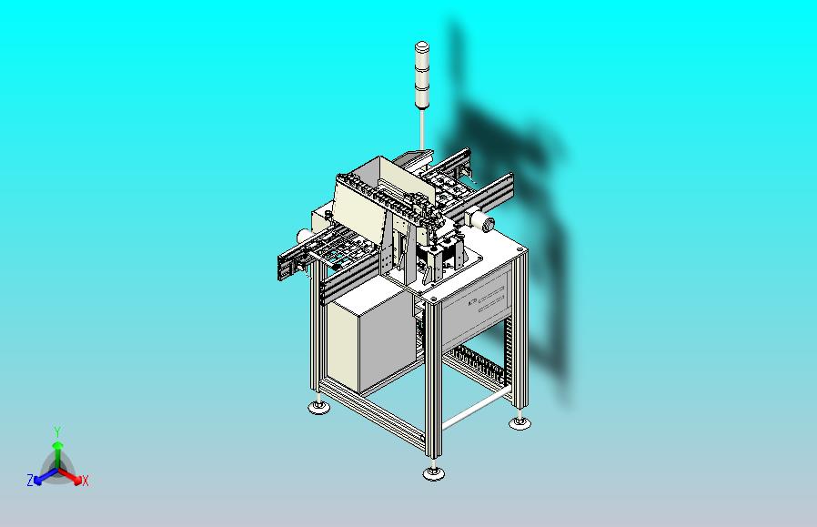 一款PCB自动放置机3D图纸