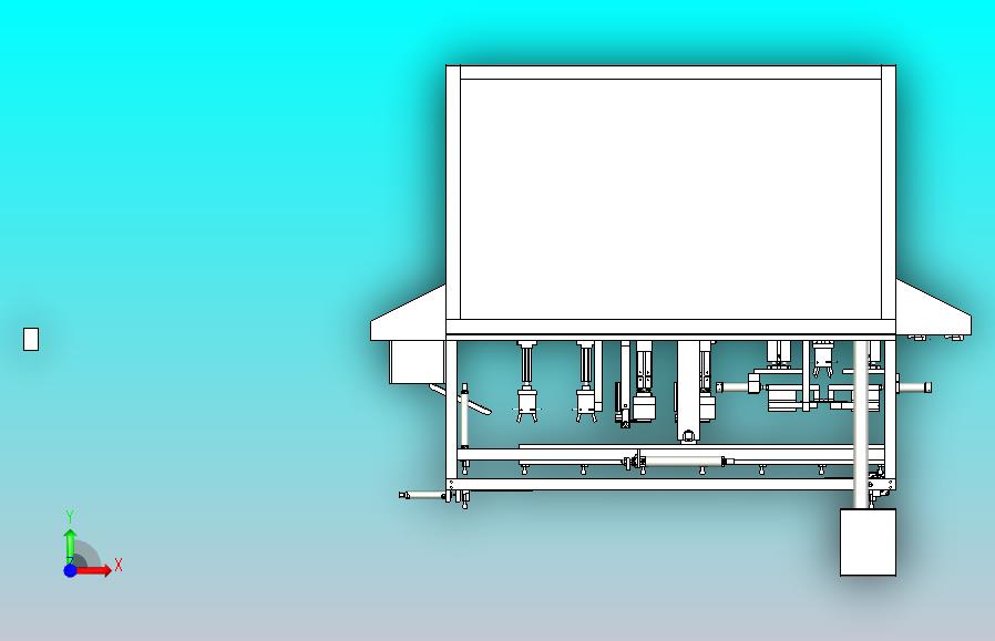 一款测试浸锡机3D模型