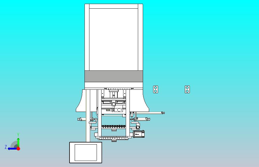 一款测试浸锡机3D模型