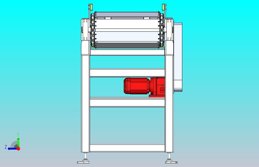 3m链板线3D图纸