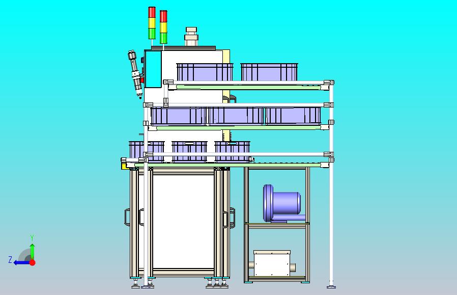 开关总装线3D图纸