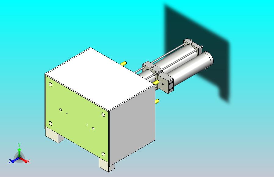 5T增压机3D数模