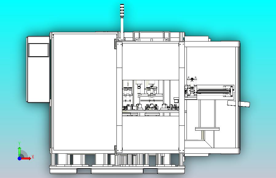 六工位组装机3D图纸