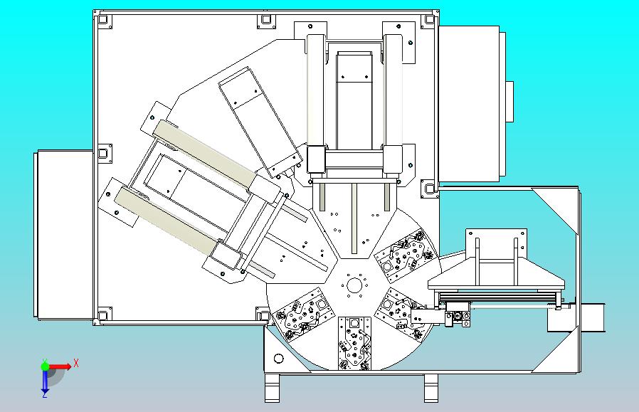 六工位组装机3D图纸