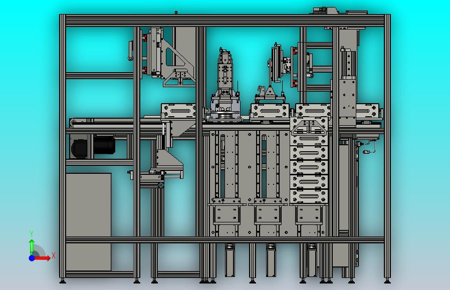 一款拆垛机3D图纸