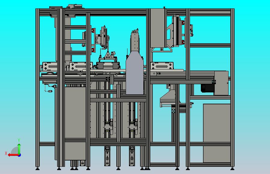 一款拆垛机3D图纸