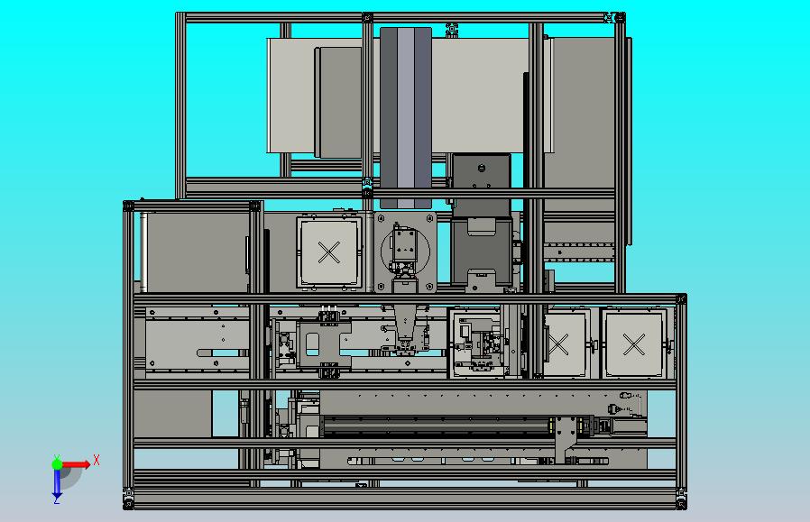 一款拆垛机3D图纸