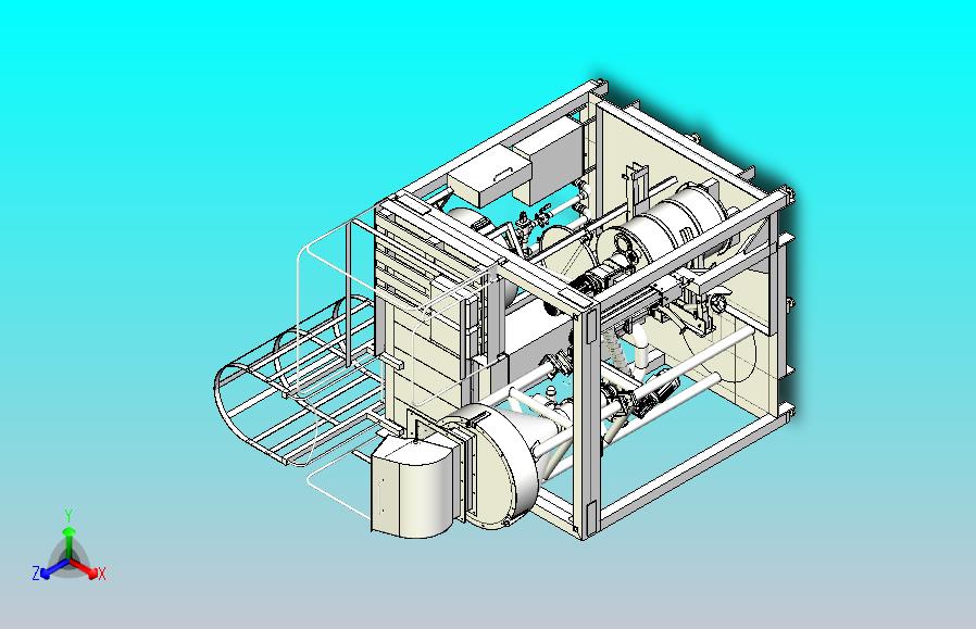 混合机3D图纸