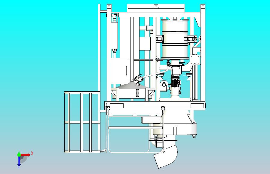 混合机3D图纸