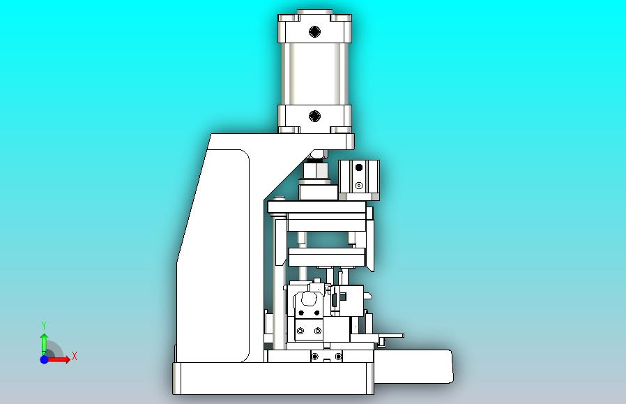 SD卡端插针设备模型