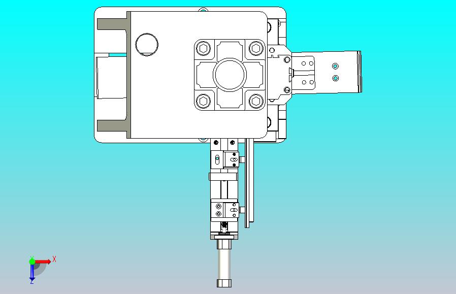 SD卡端插针设备模型