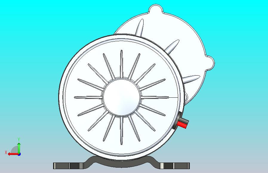 直流减速电机MY1016Z模型