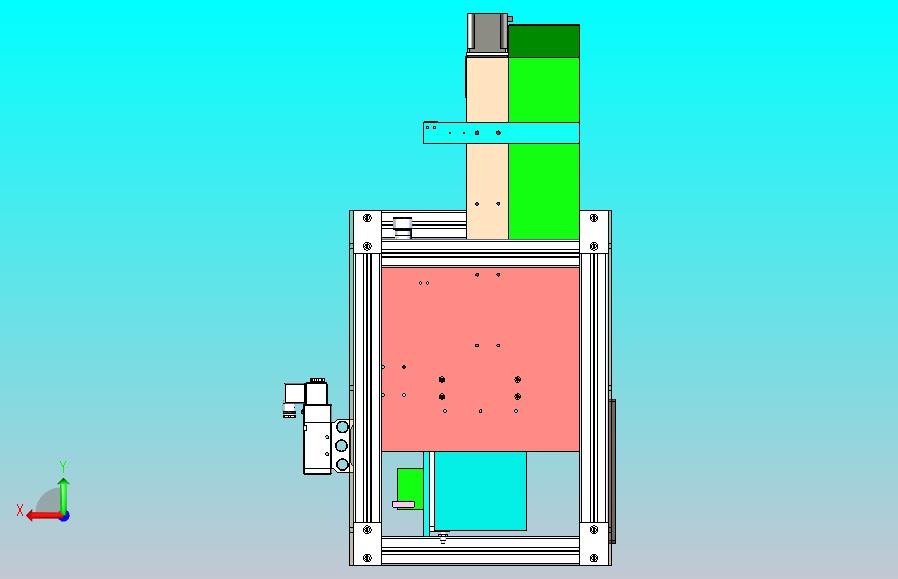 一款半自动刻印机3D图纸