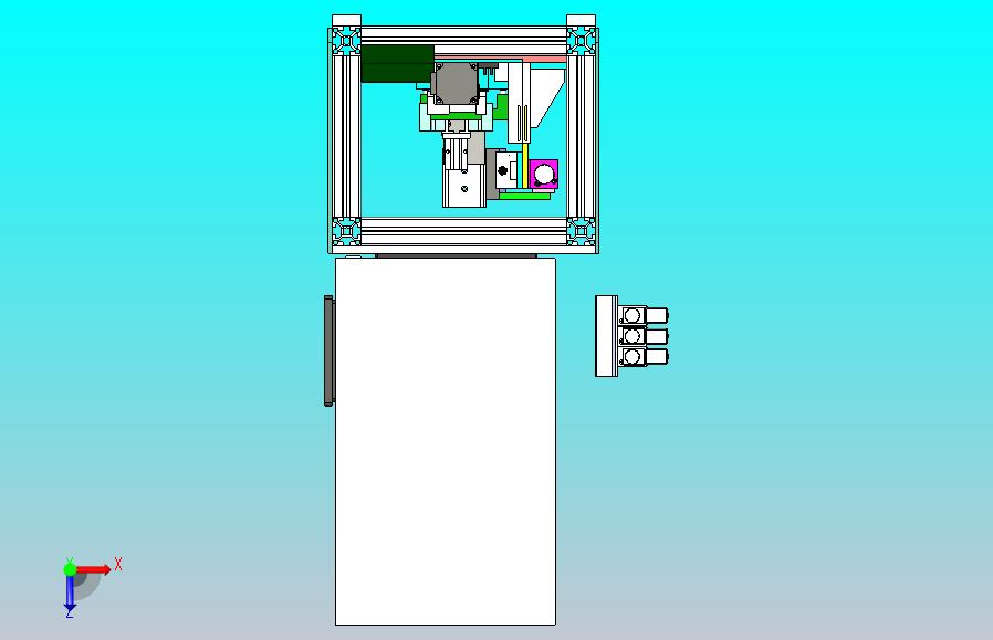 一款半自动刻印机3D图纸