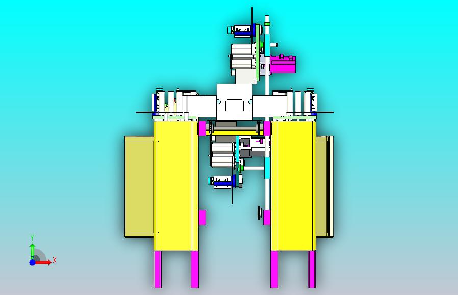 一款包装盒贴标3D图纸