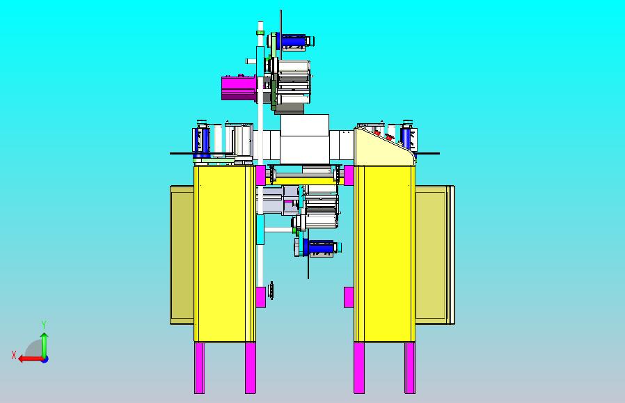 一款包装盒贴标3D图纸