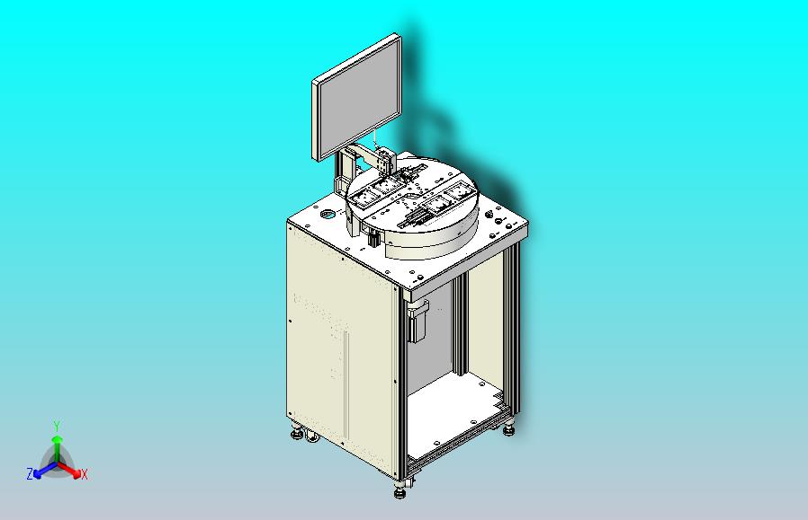 一款PCB计量测试机3D图纸