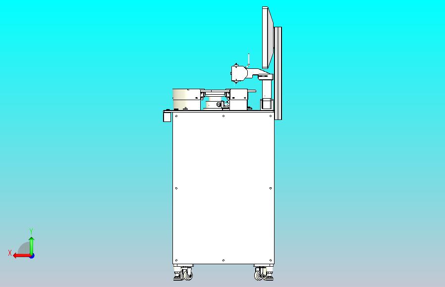 一款PCB计量测试机3D图纸