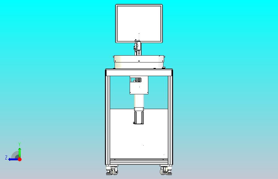 一款PCB计量测试机3D图纸