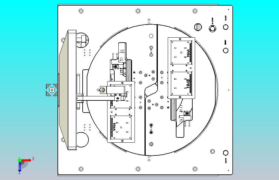 一款PCB计量测试机3D图纸