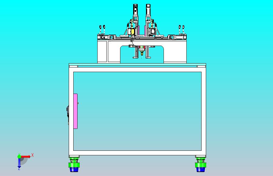 一款泵体自动加油设备3D图纸