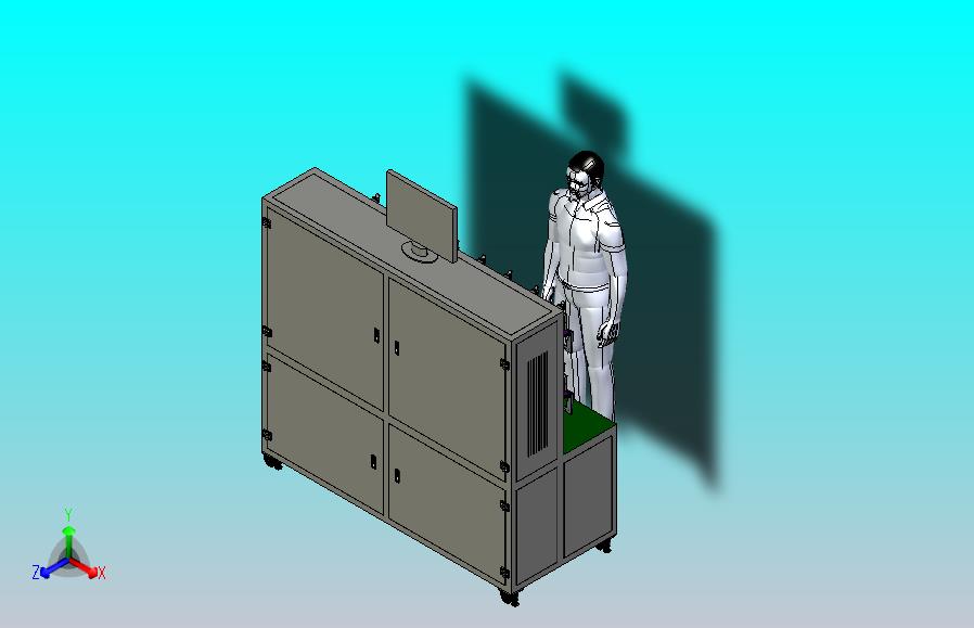 一款测表自动组装机3D图纸