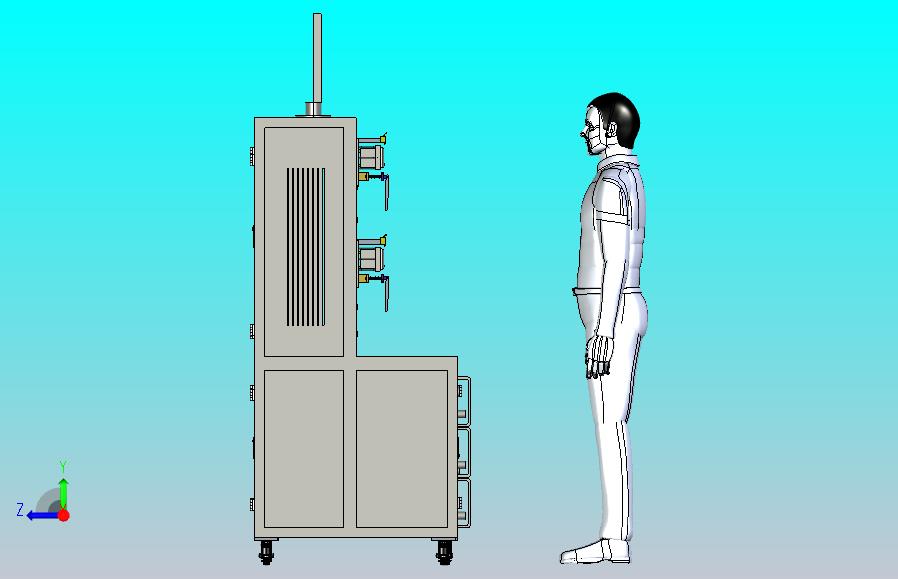 一款测表自动组装机3D图纸