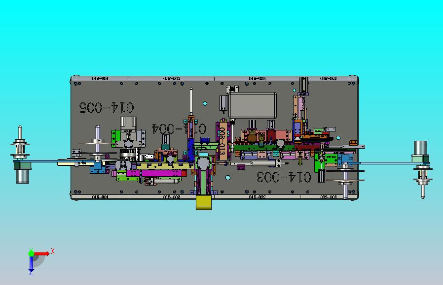 一款USB全自动装配机3D图纸